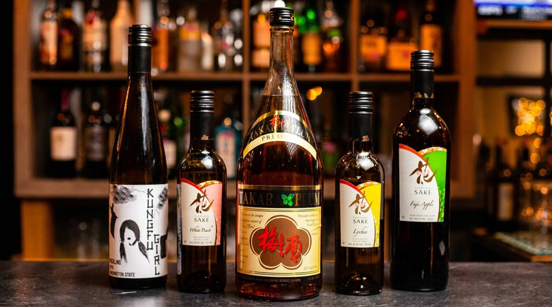 Sake And Plum Wine