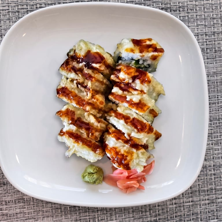 Indulge in Our Volcano Roll